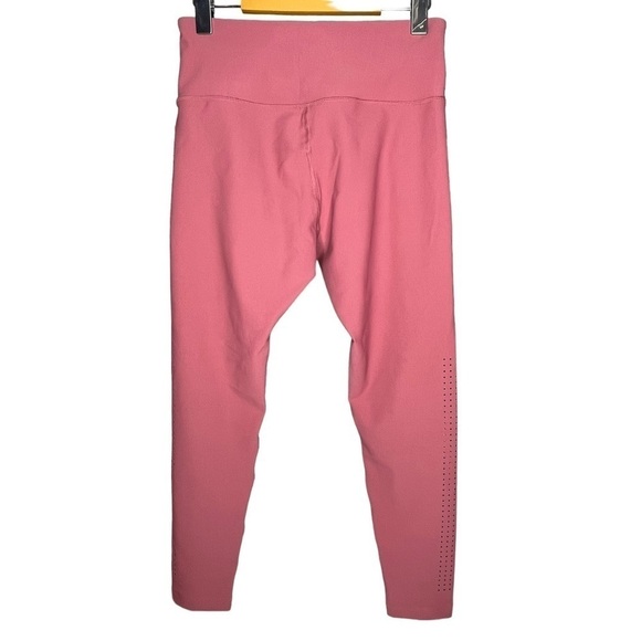 Mondetta Restored 2 Legging Orchid Shadow Laser Cut Out Dusty Rose Yoga Workout - Picture 4 of 10